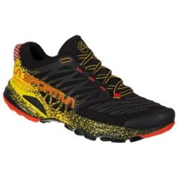 Chaussures de trail/running La Sportiva Akasha II (Black/Yellow) Homme 46 (11.5 UK)