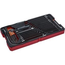 Bahco Jeu D´outils Set In Foam Tray For Heavy Duty Rigid Suitcases 4750rchdw01 39 Pièces Multicolor One Size