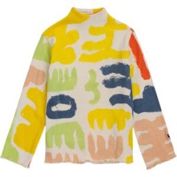 Bobo Choses Sous-Pull Coton Bio Carnival Ecru 6/7 ans