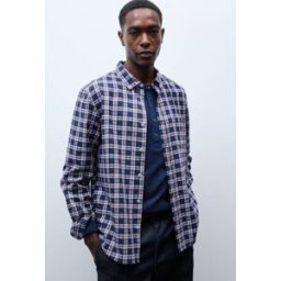 MONOPRIX Chemise en flanelle à carreaux en coton BIO GOTS L