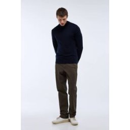 MONOPRIX Pantalon chino straight en coton BIO GOTS 40