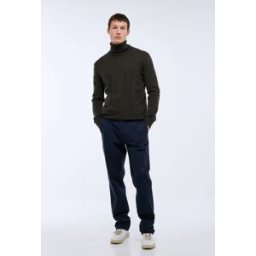 MONOPRIX Pantalon chino straight en coton BIO GOTS 46