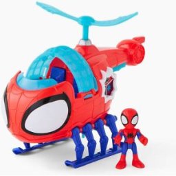 Hasbro Helicoptère et figurine Spidey - 19 cm Unique