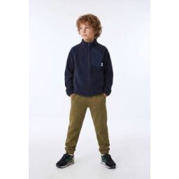 MONOPRIX Jogging en molleton uni en coton BIO GOTS 5 ans
