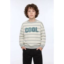 MONOPRIX Sweat imprimé en coton BIO GOTS 3 ans