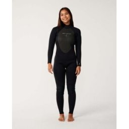Rip Curl Combinaison femme Omega 3/2 zip dos Noir 6 Female