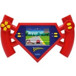 LEXIBOOK Superman Cyber Arcade Motion Console Portable Avec Contrôle Gestuel, Écran Lcd Couleur 2.8'' Et 50 Jeux Inclus