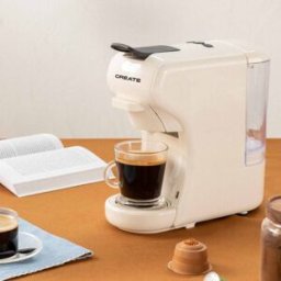 CREATE Potts - Machine À Café Multi-dosettes Et Café Moulu