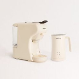 CREATE Pack Potts Machine À Expresso Multi-dosettes + Milk Frother Studio Mousseur À Lait Et Chocolat
