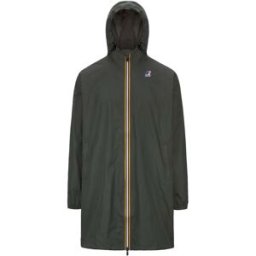 K-Way - Veste longue coupe-vent imperméable et compactable - Le Vrai 4.0 Eiffel East Green Blackish - Taille XXL - Vert