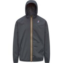 K-Way - Veste coupe-vent imperméable et respirante compactable - Le Vrai 4.0 Claude Grey Shadow Dk - Taille XL - Gris