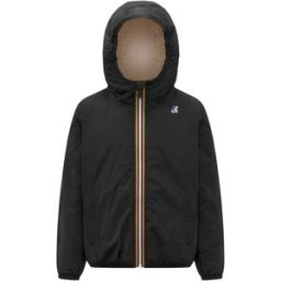 K-Way - Veste isolée, imperméable, coupe-vent - P.Le Vrai 4.0 Claude Orsetto Black Pure - Taille Enfant 12 ans - Noir