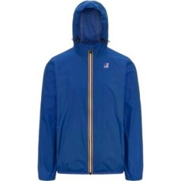 K-Way - Veste coupe-vent imperméable et respirante compactable - Le Vrai 4.0 Claude Blue Royal Marine - Taille S - Beige