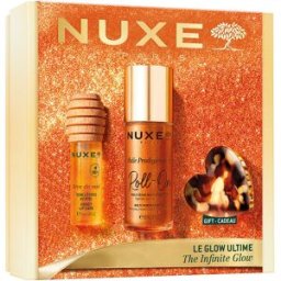 Nuxe Huile PRODIGIEUSE® Or Glow Infinito ROLL-ON Estuche 3 pz