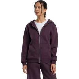 Build Your Brand Sweat-shirt à Zip By290 Plum Purple XS Femme