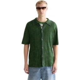 Scotch & Soda Pull à Manches Courtes 183075 Mini Cactus Garden Green M Homme
