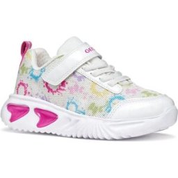 Geox Baskets Sans Lacets Junior Assister White / Multicolor EU 34 Fille