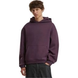 Build Your Brand Sweat à Capuche By284 Plum Purple XS Homme