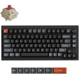 Keychron Clavier Mécanique Sans Fil V1u-d1 Black One Size unisex