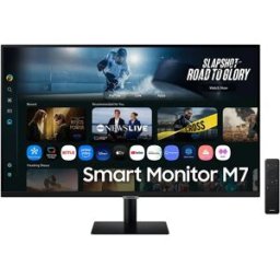 Samsung Écran Gaming Smart Monitor M7 M70f 32´´ 4k Va Led Black One Size unisex