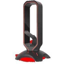 Genesis Support De Casque Vanad 500 Black / Red One Size unisex