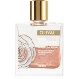 Olival Rose Gold huile pailletée visage, corps et cheveux 50 ml