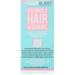Hairburst Chewable Hair Vitamins comprimés à mâcher pour de beaux cheveux sains 60 cps