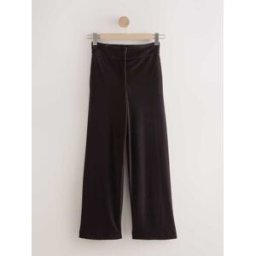 next Pantalons Amples en velours avec dos élastique Brun FR 46 Long (EU 44 L)