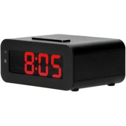 HEMA Réveil Digital LED Avec Fil (noir)