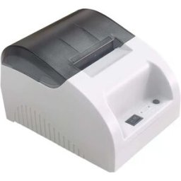 INF Imprimante Thermique de Reçus Bluetooth USB 58mm - Compacte et Polyvalente Blanc + Noir
