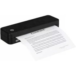 INF Imprimante Thermique A4 Sans Encre - Imprimante Portable 8 Pouces Le noir