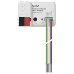 Gira Interface bouton-poussoir quadruple KNX Secure 519400 (519400)