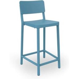 Resol Tabouret Moyen Lisboa 4 Pièces Retro Blue One Size