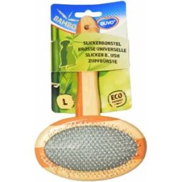 Duvo+ Cardeur Métallique Écologique En Bambou 20 Cm Wood One Size