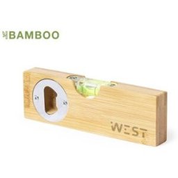 Ouvre Bouteille Pratique Personnalisé Nudok bambou