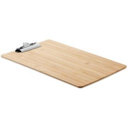 Porte-bloc A4 personnalisé en bambou Bois