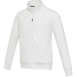 Pull de 320 g/m² Galena Aware™ unisexe recyclé à fermeture éclair intégrale blanc L