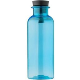 Gourde 500 ml en rPET et Bambou - Laia bambou silicone polypropylène (PP) bleu cobalt