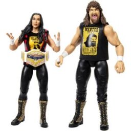 Mattel Coffret de 2 figurines WWE Showdown - Chelsea Green et Cactus Jack