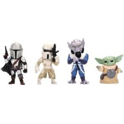Coffret 4 figurines Star Wars en métal 6 cm Jada