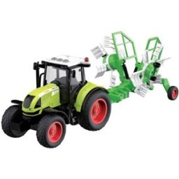 TEAM City Set Tracteur et Outils Agricoles 1/16