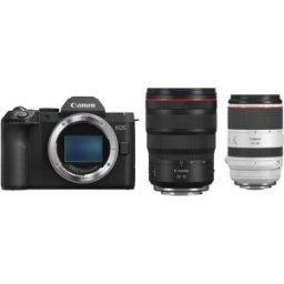 Canon EOS R8 II + RF 24-70 mm f/2,8 L IS USM + RF 70-200 mm f/2,8 L IS USM