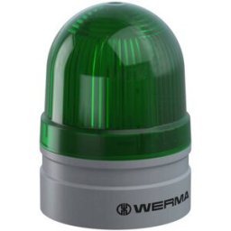 Werma Signaltechnik Avertisseur optique Mini TwinLIGHT 24VAC/DC GN 260.210.75 vert 24 V/DC