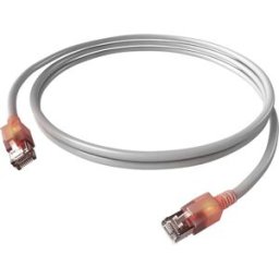 Easylan CS1OAADAD0070 RJ45 Câble réseau, câble patch CAT 6a S/FTP 7 m gris blindage double, sans halogène, ignifuge 1 pc(s)