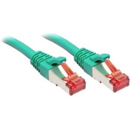 LINDY 47756 RJ45 Câble réseau, câble patch CAT 6 S/FTP 30.00 m vert torsadé par paire 1 pc(s)