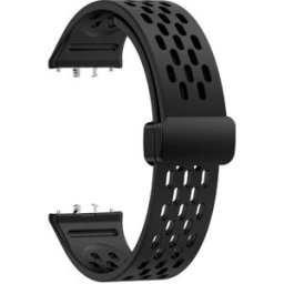 INF Bracelet De Montre En Silicone Pour Samsung Galaxy Fit 3 Black