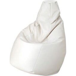Zanotta - Pouf d'extérieur Sacco - Blanc - Tissu VIP - Designer Piero de Gatti
