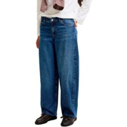 Jjxx Jean Fuji R404 Barrel Fit Blue Denim 26 Femme