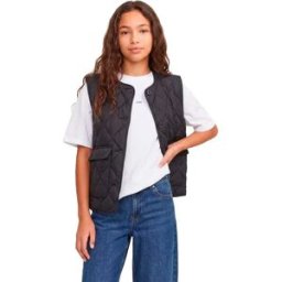 Jack & Jones Kids Gilet Hope Jjxx Black / Detail Diamond 12 Années Fille