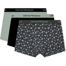 Giorgio Armani Emporio Armani Boxers Em000260_af25022 Boxers 3 Unités Black / Shad / Green / Dark Green L Homme